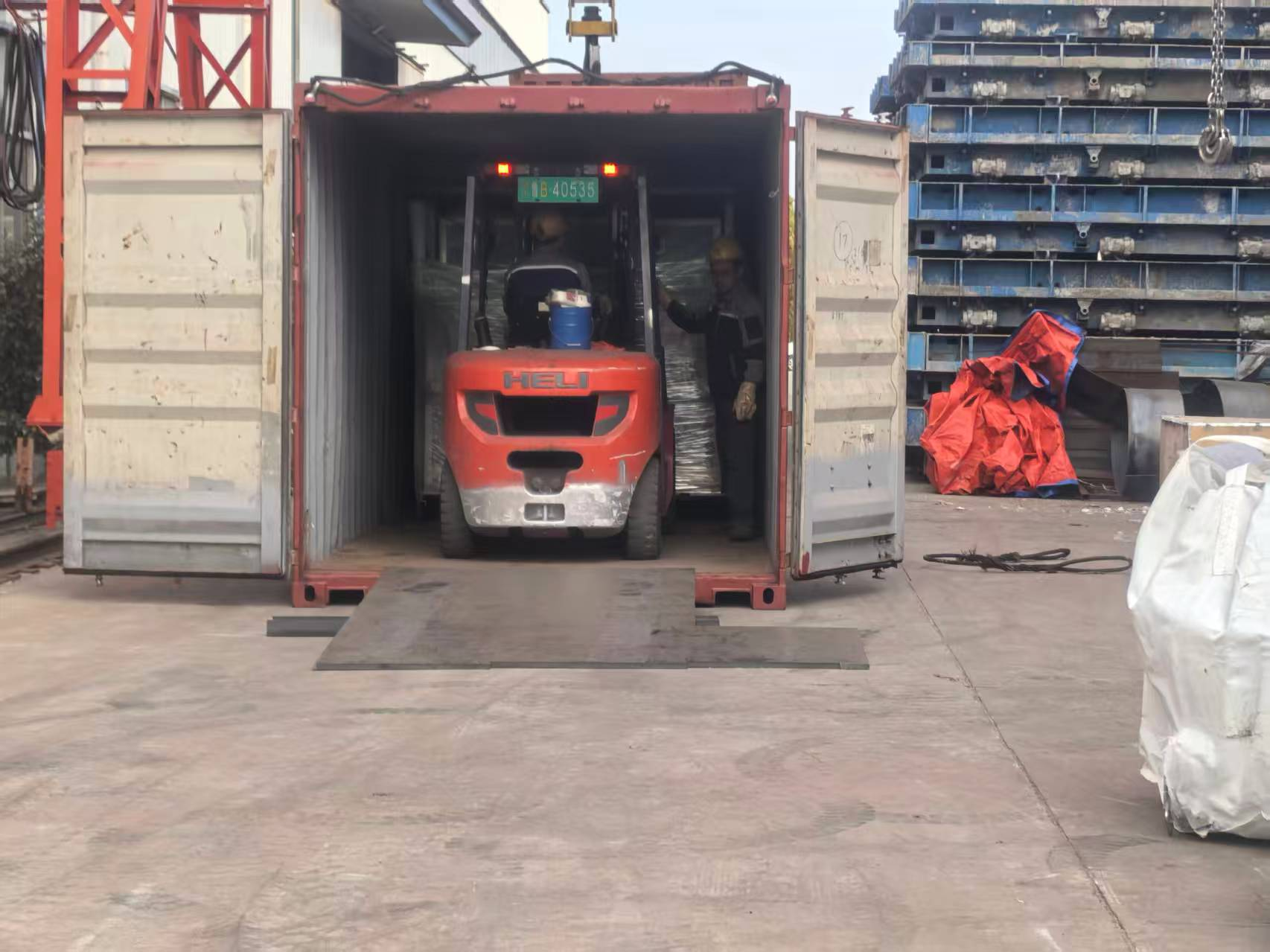 أخبار تصدير Liweiyuan Steel Structure للمنتجات الداعمة للهيكل الفولاذي إلى تشيلي